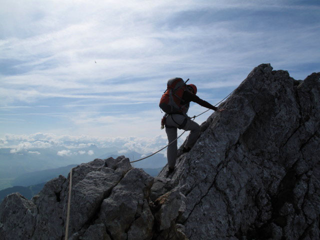 Daniela am Kopft&ouml;rlgrat (26. Sept.)