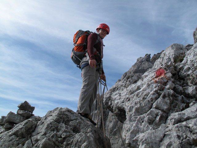 Daniela am Kopft&ouml;rlgrat (26. Sept.)