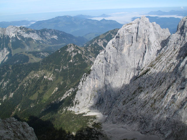 vom Kopft&ouml;rlgrat Richtung Norden (26. Sept.)