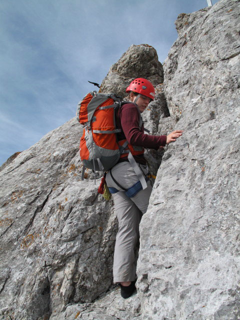 Daniela am Kopft&ouml;rlgrat (26. Sept.)