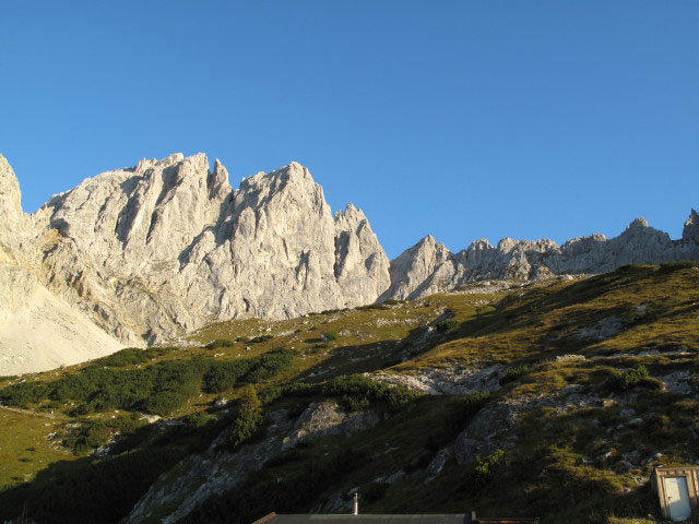 Kopft&ouml;rlgrat von der Gruttenh&uuml;tte aus (27. Sept.)