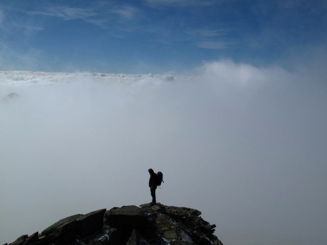 zwischen Kalte-Herberg-Scharte und Reißeck (3. Okt.)