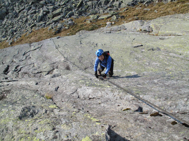 Übungsklettersteig Reißeckhütte: Irene (3. Okt.)