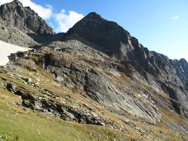 Übungsklettersteig Reißeckhütte von der Reißeckhütte aus (4. Okt.)