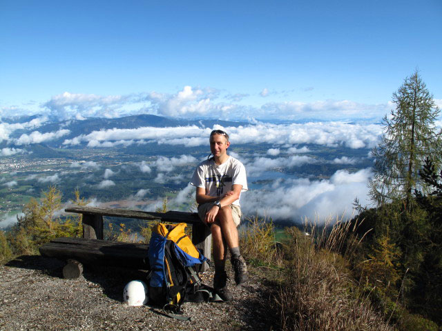 Ich bei der Mitzl-Moitzl-H&uuml;tte