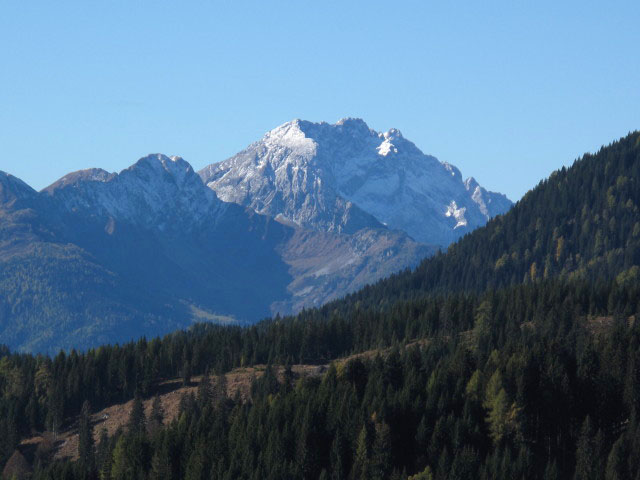 Hohe Warte von der Napalnalm aus (25. Okt.)