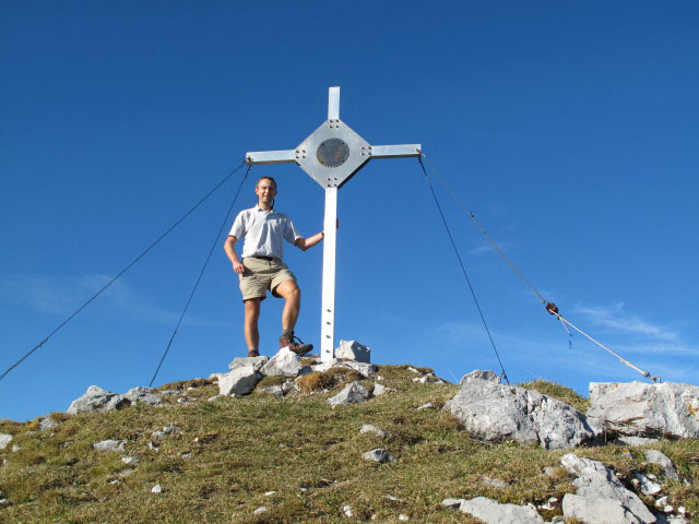 Ich am Kleinen Reißkofel, 2.148 m (25. Okt.)