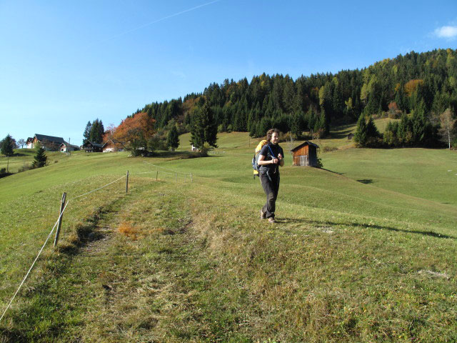 Irene zwischen Goldberg und Rüben (26. Okt.)