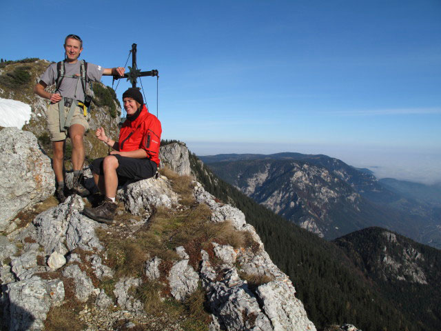 Ich und Gudrun am T&ouml;rlkopf, 1.589 m