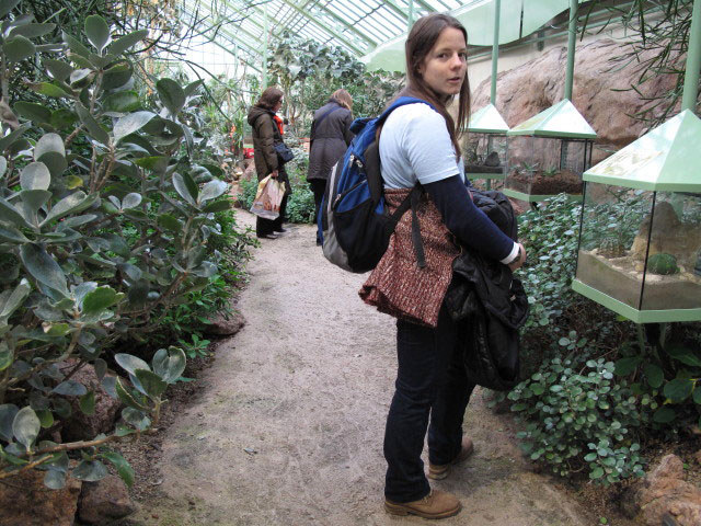 Daniela im W&uuml;stenhaus