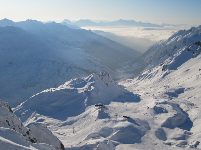 vom Schindlergrat Richtung Westen
