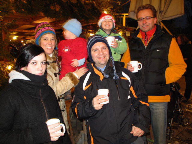 Alexandra, Claudia, ?, Axel, Miguel und Michael