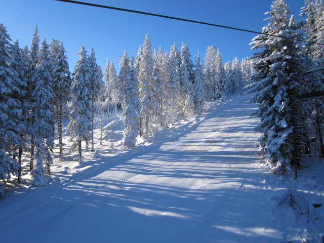Rennpiste von der Schwaigbahn aus