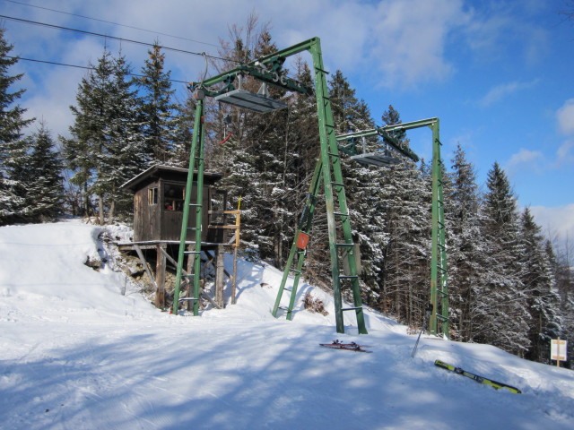 Bergstation des Turmkogellifts I