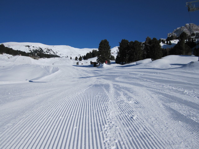Abfahrt der Umlaufbahn Colraiser (13. März)