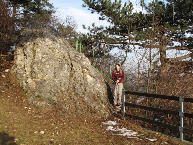 Daniela beim Naturfreundehaus, 758 m