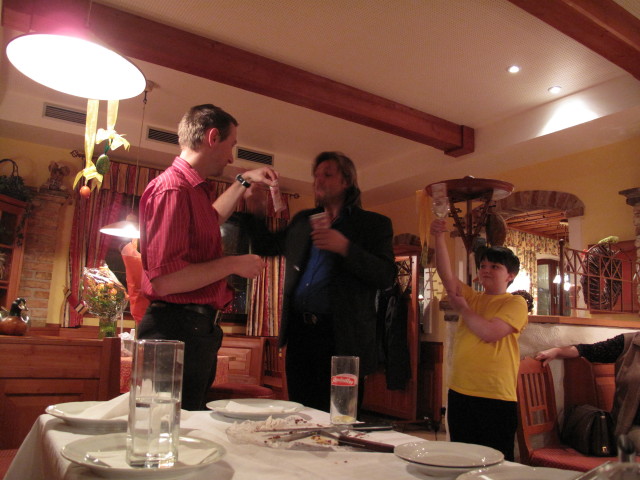 Ich, Toni und ? im Restaurant Karl-Wirt