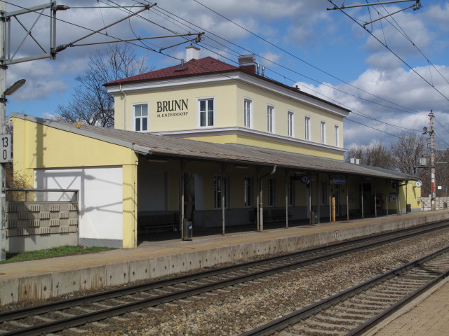 Bahnhof Brunn-Maria Enzersdorf (27. März)