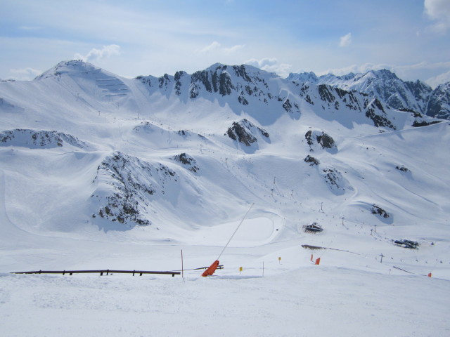 Höllenkar von der Piste 14b aus (15. Apr.)