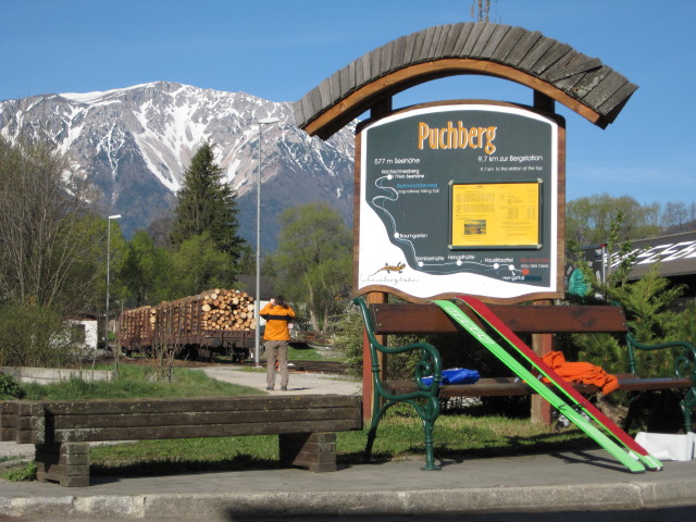 Bahnhof Puchberg am Schneeberg, 577 m