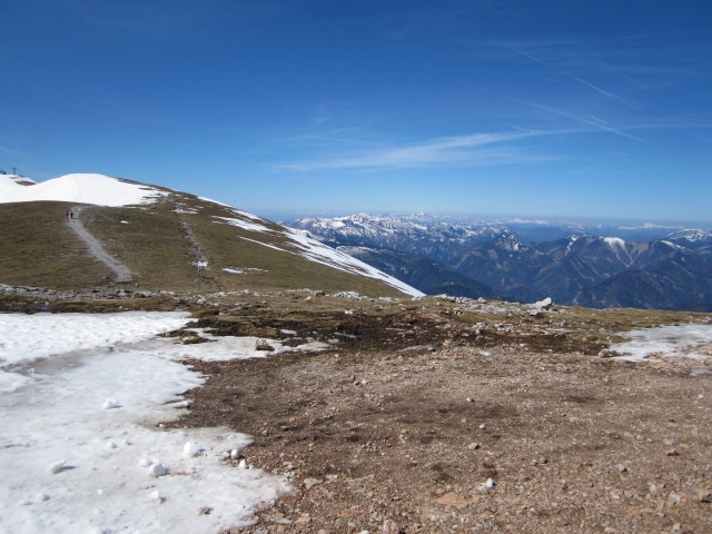 von der Fischerhütte Richtung Südwesten