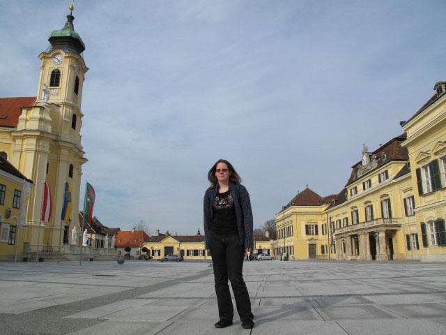 Daniela beim Blauen Hof (4. Apr.)