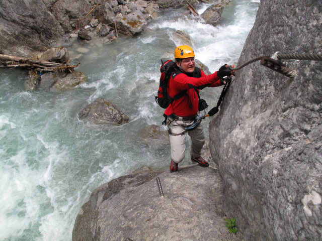 Galitzenklamm-Klettersteig: Axel