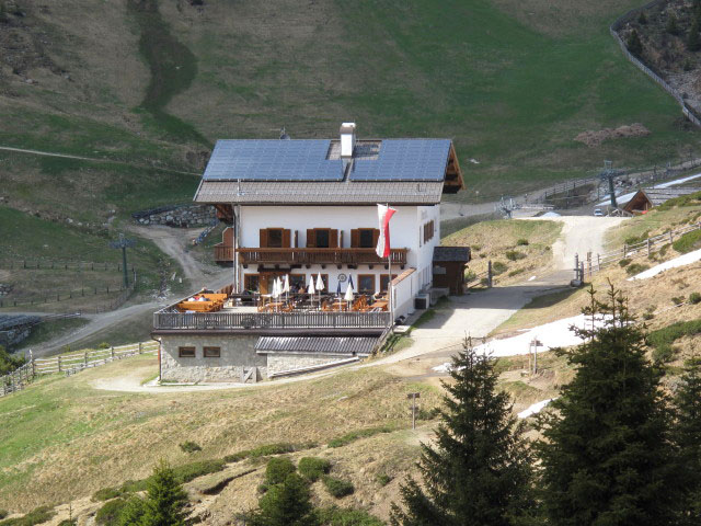 Meraner Hütte, 1.960 m (23. Mai)