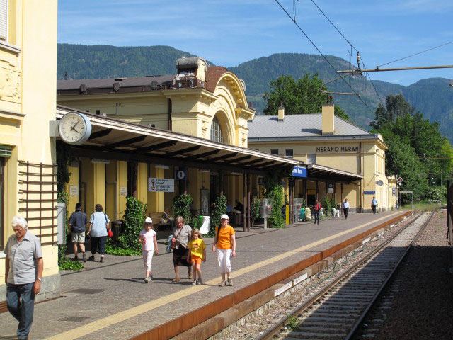 Bahnhof Meran (24. Mai)
