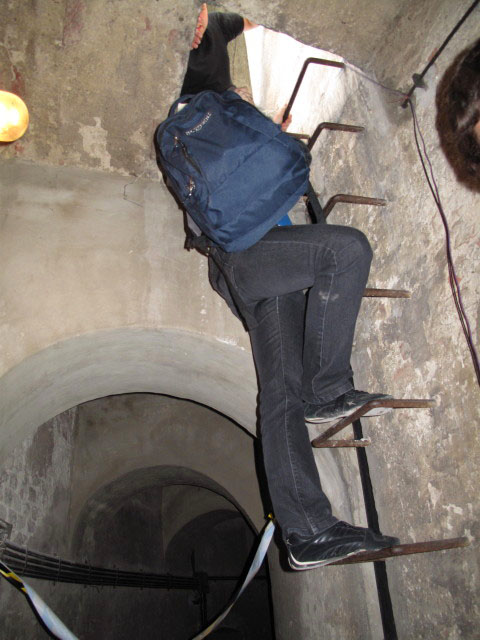 Daniela in der Antoniuskirche