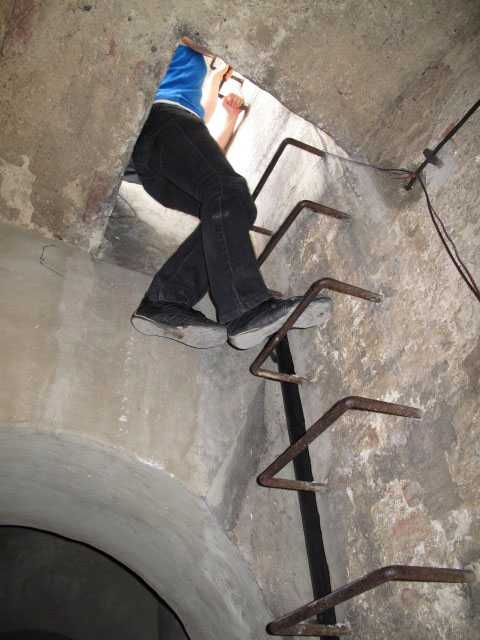 Daniela in der Antoniuskirche