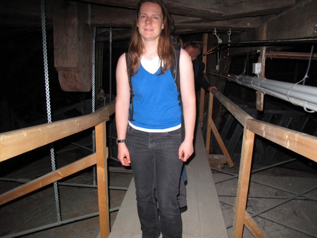 Daniela in der Pfarrkirche Gumpendorf zu St. Ägyd