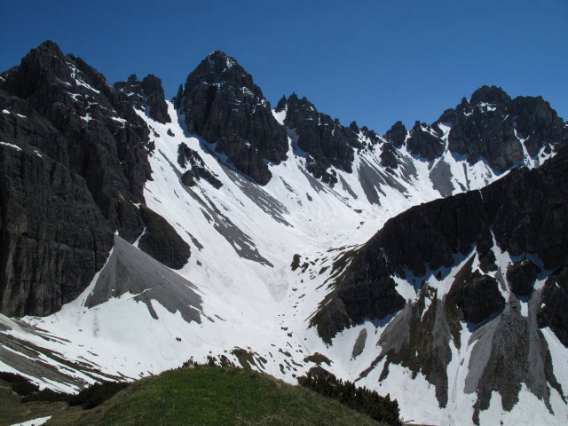 Lizumer Kar von der Schneiderspitze aus