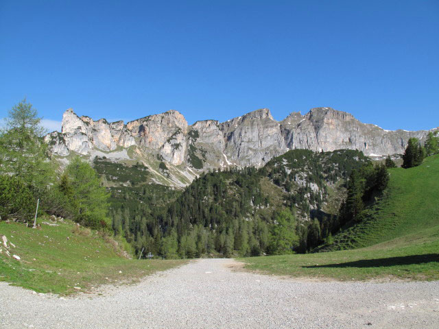 Rofan-Hauptkamm von der Erfurter Hütte aus