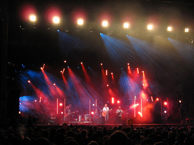 Rainhard Fendrich auf der Fest-Bühne (27. Juni)