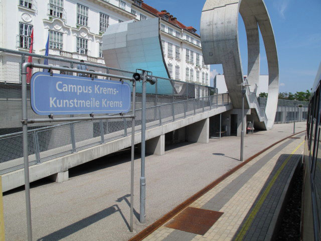 Haltestelle Campus Krems-Kunstmeile Krems