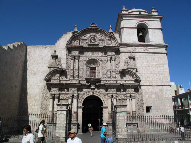 Iglesia de la Compañia in Arequipa (5. Juli)
