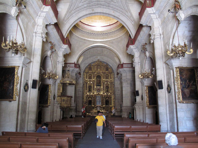 Iglesia de la Compañia in Arequipa (6. Juli)