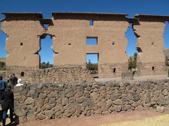 Templo de Wiracocha in Raqchi (20. Juli)