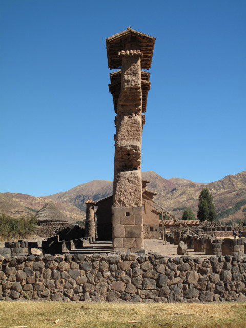 Templo de Wiracocha in Raqchi (20. Juli)