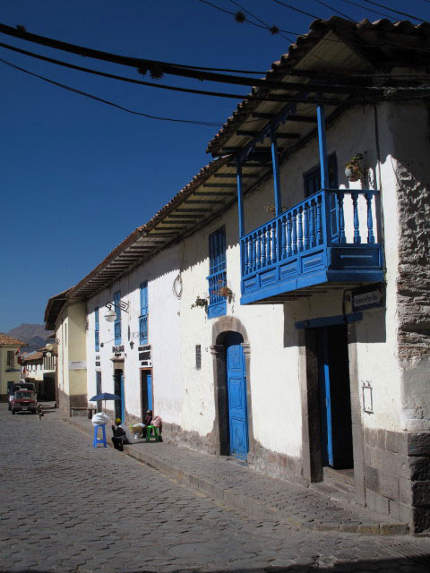 Calle Carmen Alto in Cusco (21. Juli)