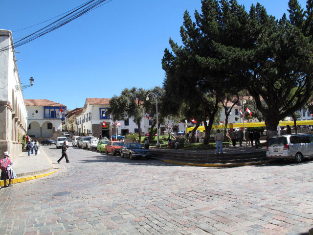 Plaza Regocijo in Cusco (21. Juli)