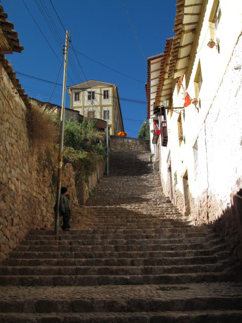 Calle Amarqura in Cusco (21. Juli)