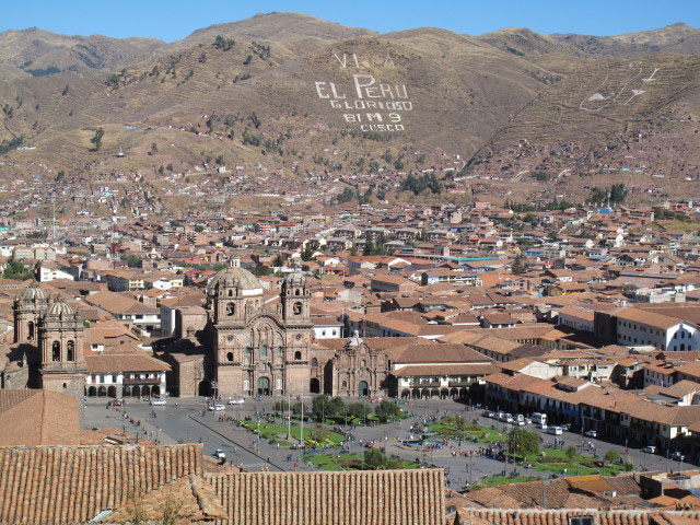 Plaza de Armas in Cusco (21. Juli)