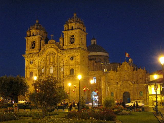 Iglesia La Compañía in Cusco, 3.399 m (21. Juli)