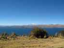 Cordillera Real vom Lago Titicaca aus (23. Juli)