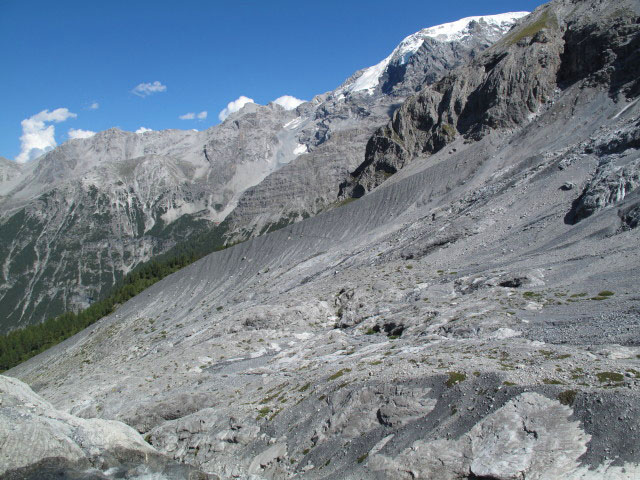 Dreifernerweg beim Madatschferner (22. Aug.)
