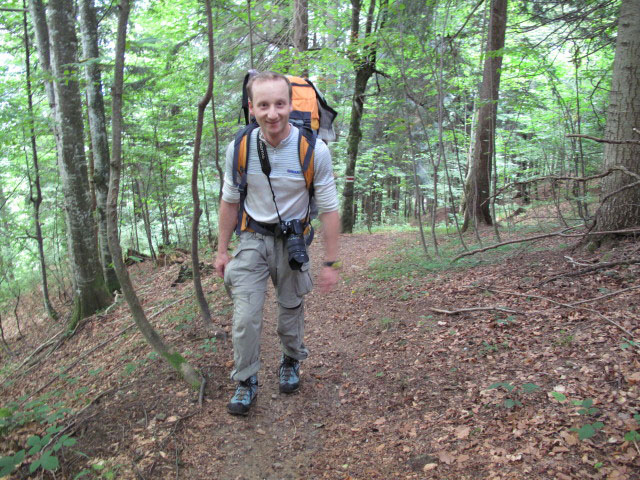 Christoph zwischen Gfäll und Gschwendalpe (4. Sep.)