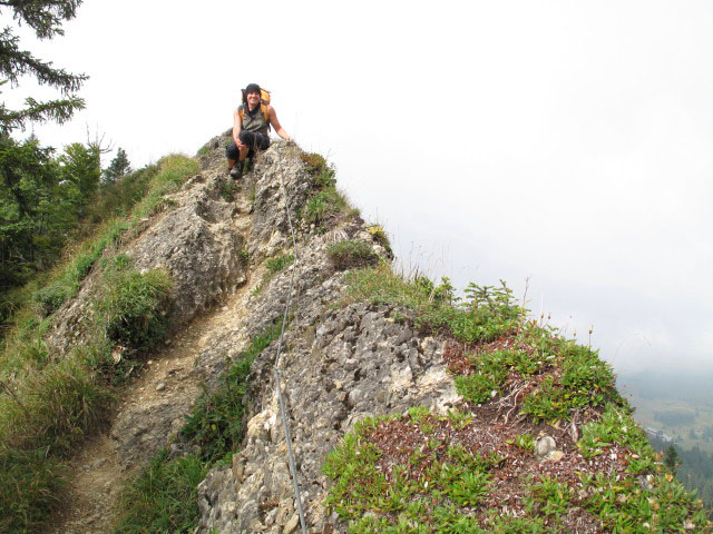 Gudrun zwischen Hochhädrich und Falken (4. Sep.)