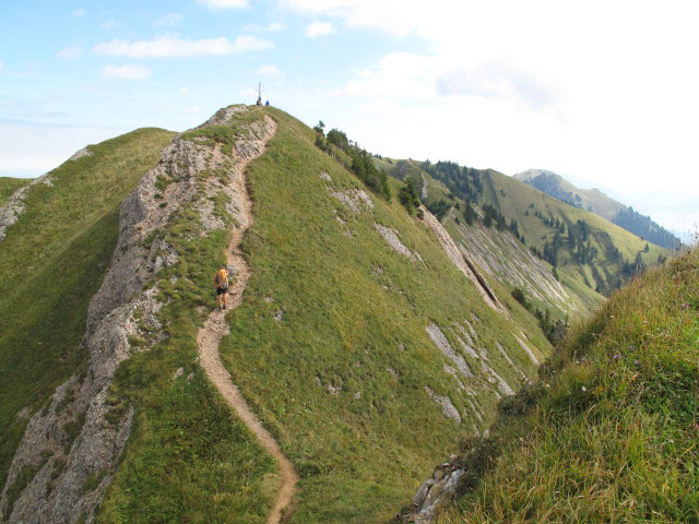 Gudrun am Gündleskopf (5. Sep.)